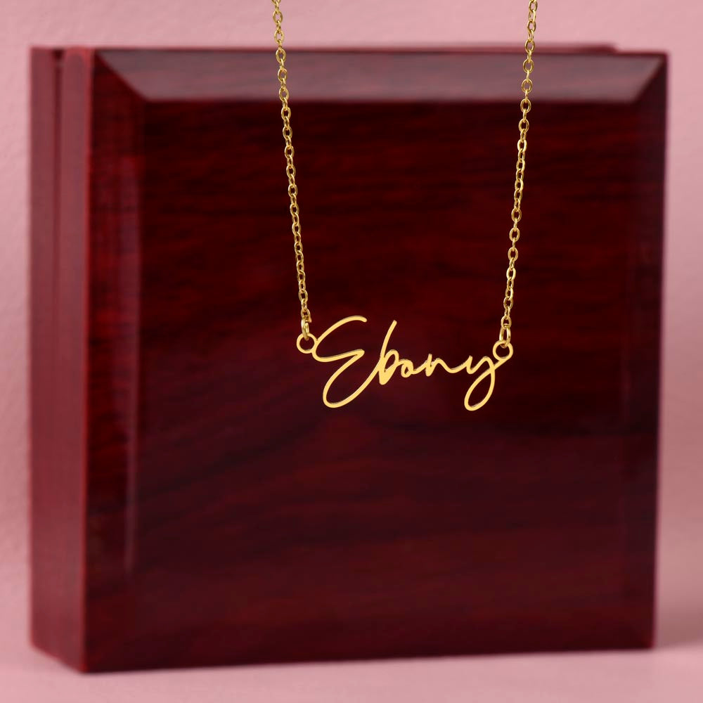 Ophirian Signature Name Necklace